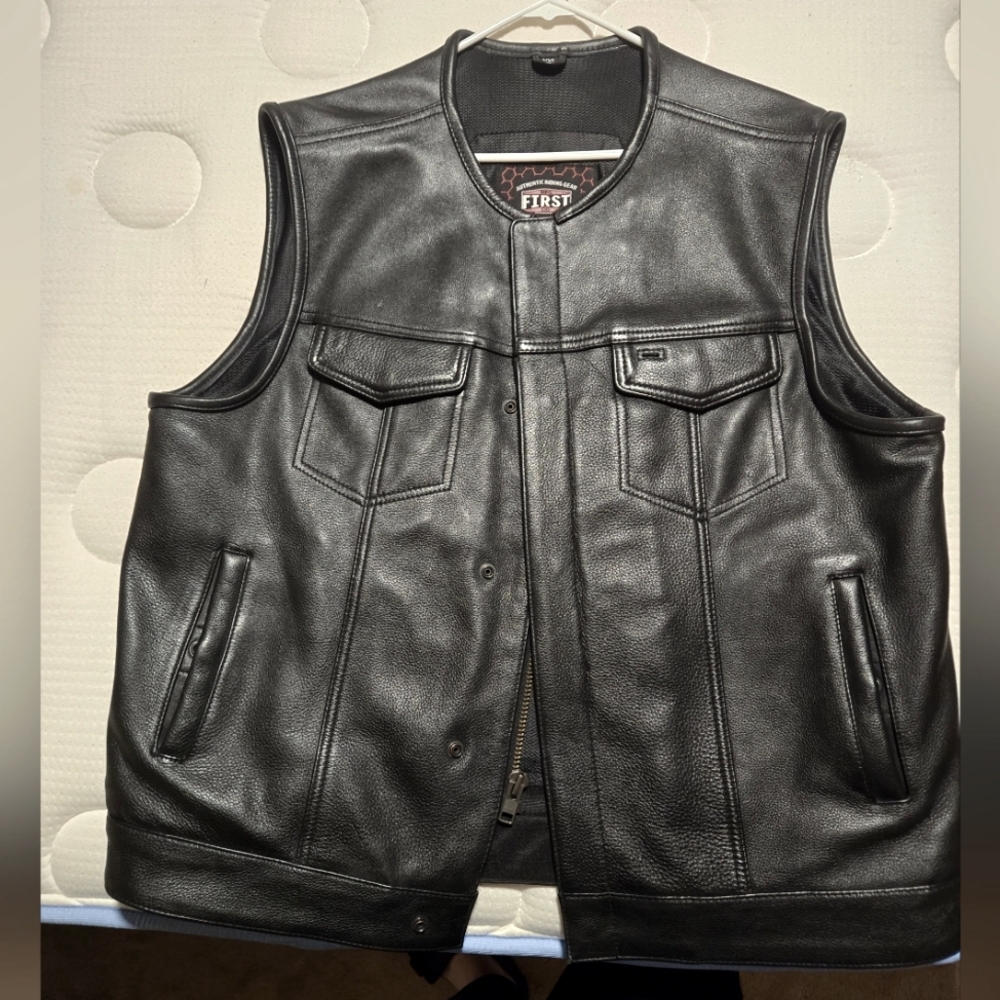 Leather Vest